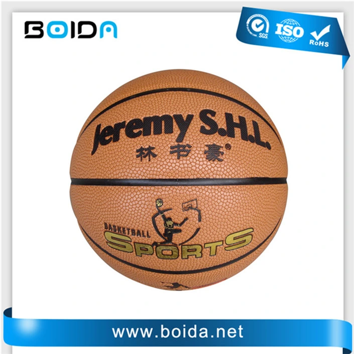 Promotional Waterproof PU PVC TPU Sport Rubber Basketball (B88380)
