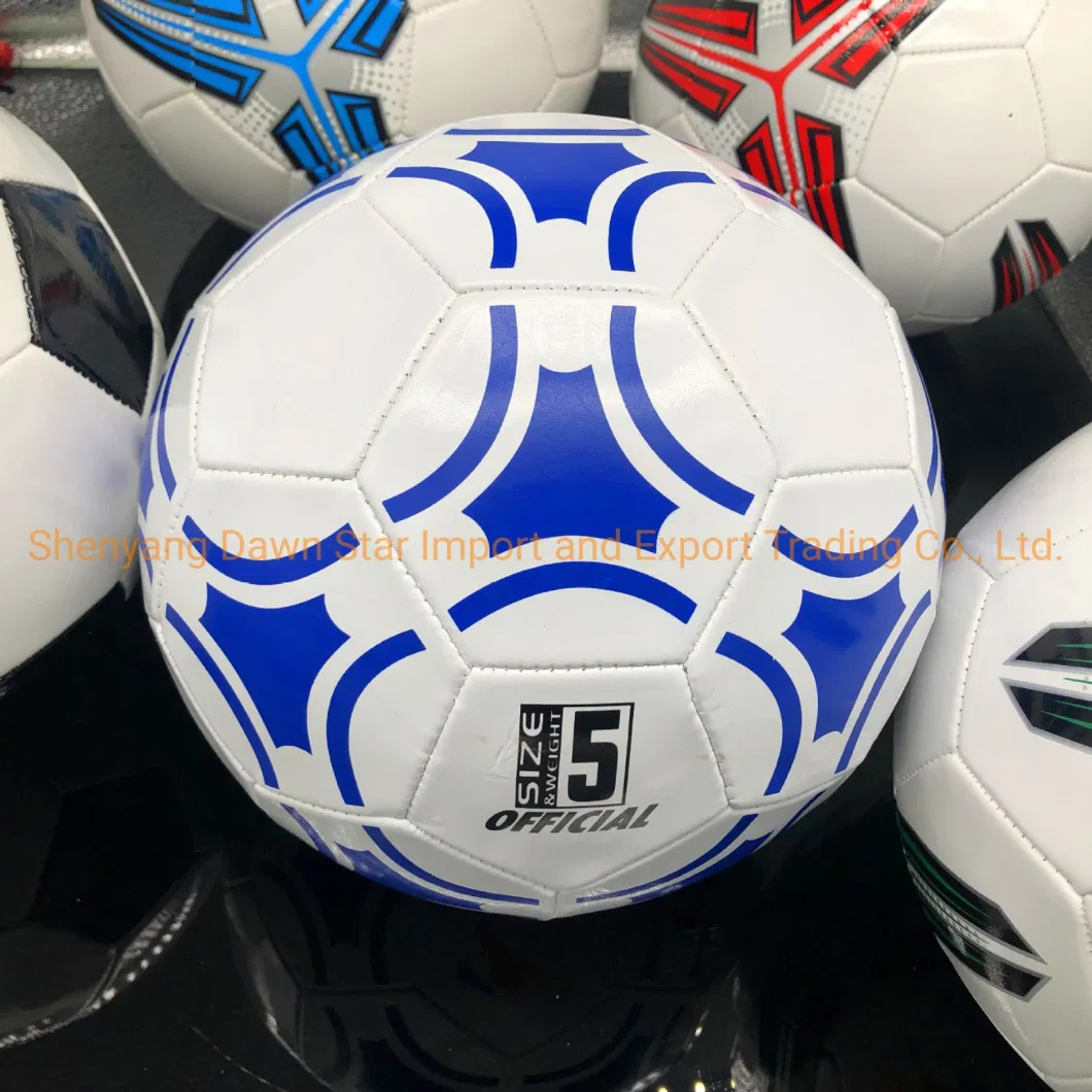 Special Promotion Manufacturers Wholesale Custom No. 5 Children&prime;s Football Youth Machine Stitched PVC Classic Football Soccer Ball