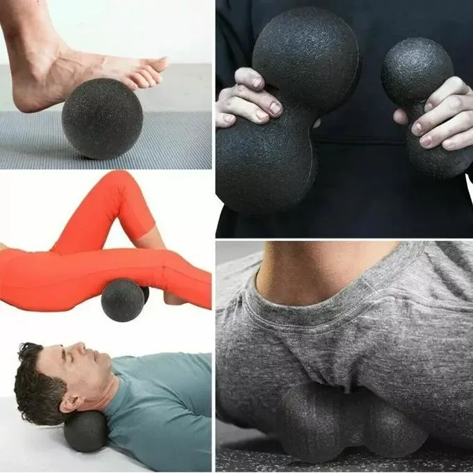 Custom Muscle Massage Ball Roller Pilates Ball Natural Rubber Lacrosse Massage Balls