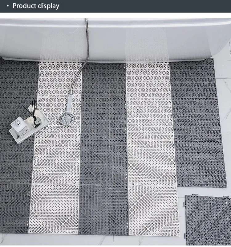 Outdoor PVC Interlocking Basketball Court Flooring Plastic Floor Tile