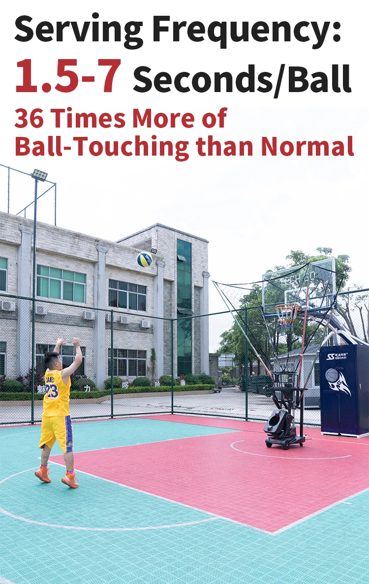 Factory Price Popular Style Siboasi Basketball Shooting Machine Ss-K6809p2 Using for Adults Training Skill