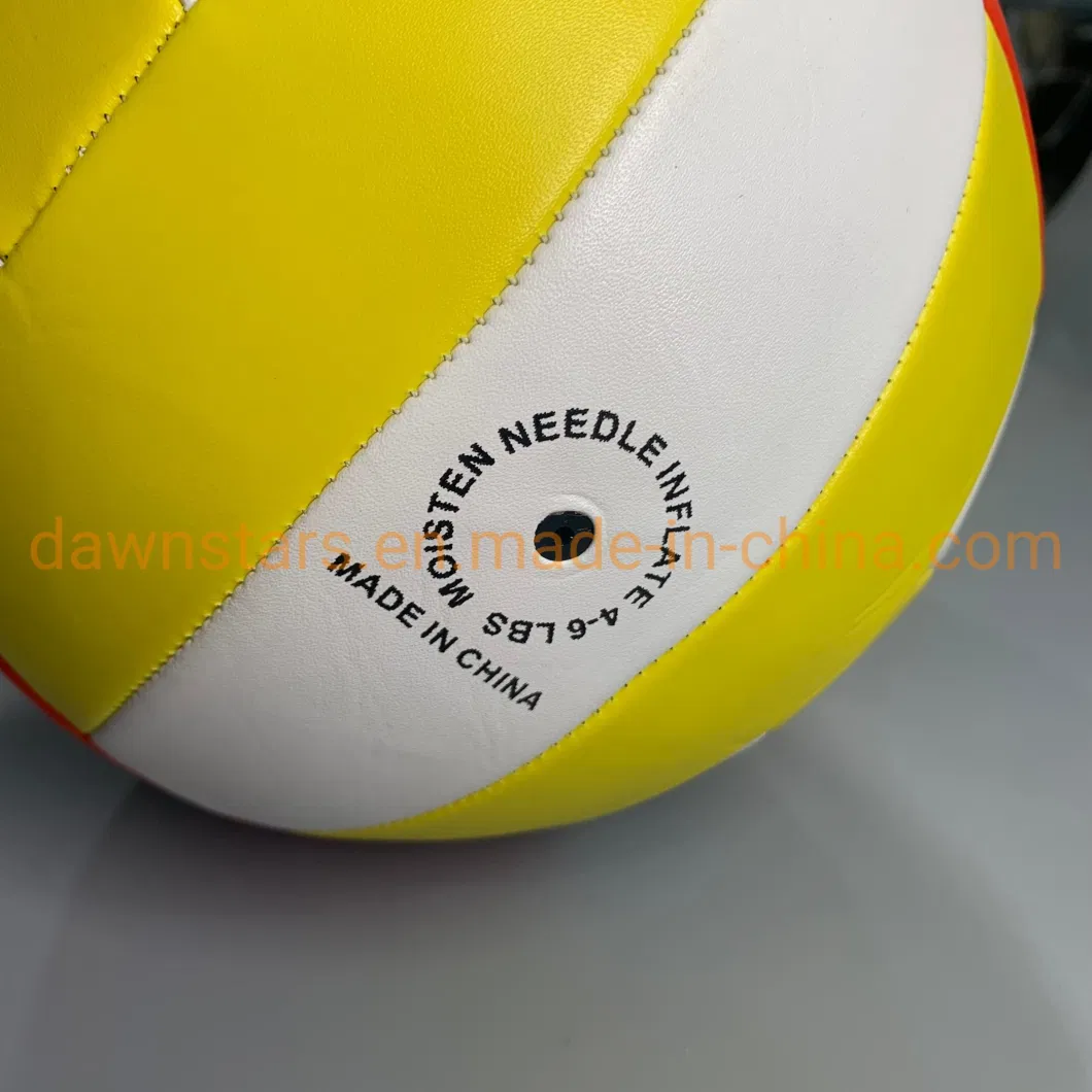 Factory Wholesale PVC Machine Stitched Volleyball No. 5 School Entrance Examination Game Volleyball Ball