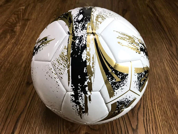 Bespoke Logo Size 3 4 5 PVC Football Soccer Ball
