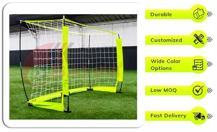 Heavy Duty PRO Elite Football and Football Pop-up Goalposts