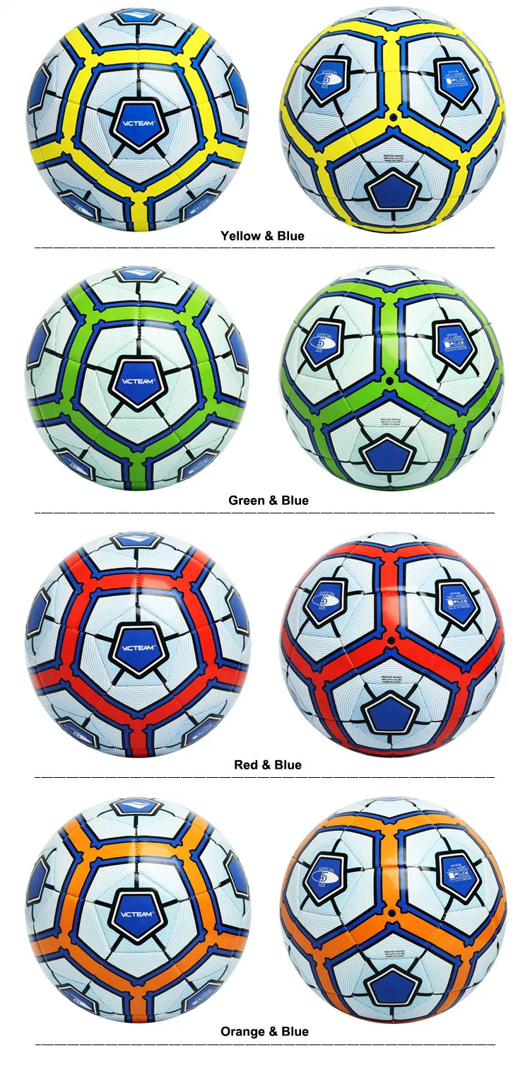 Wholesale Nylon Winding Branded Soccer Ball in Bulk
