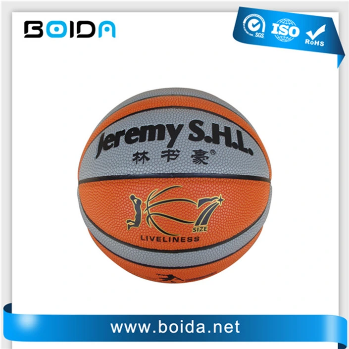 Promotional Waterproof PU PVC TPU Sport Rubber Basketball (B88060)