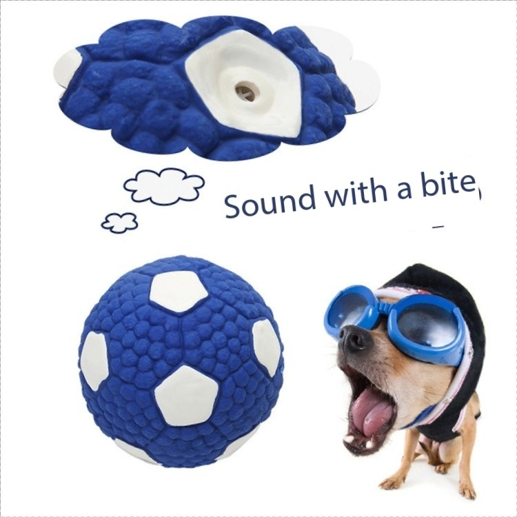 Squeaky Dog Ball, Latex Rubber Dog Squeak Toys, 2.7&prime;&prime; Soft Bouncy Fetch Balls for Medium Small Pets Interactive Play