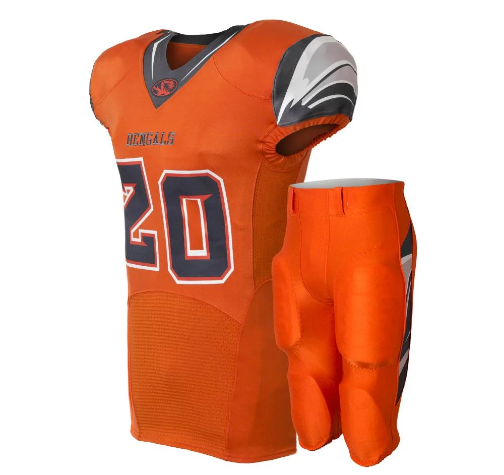 High Quality Breathable Material Training Shirt Customized American Football Uniform