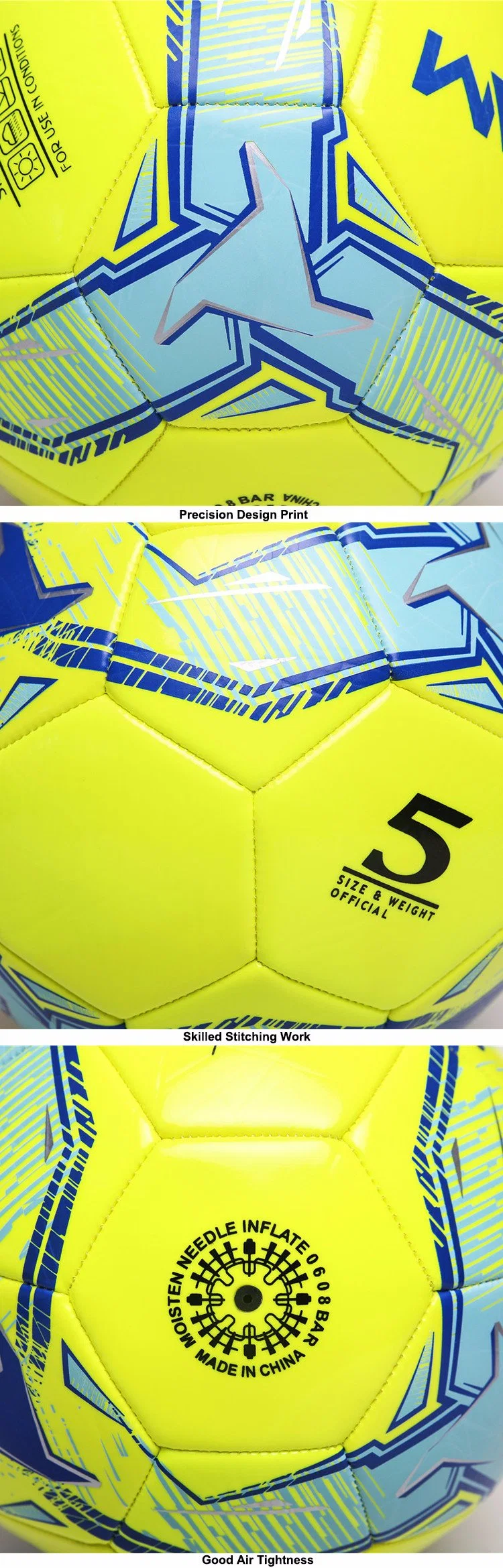 Most Popular Bright Colored Recreation Football