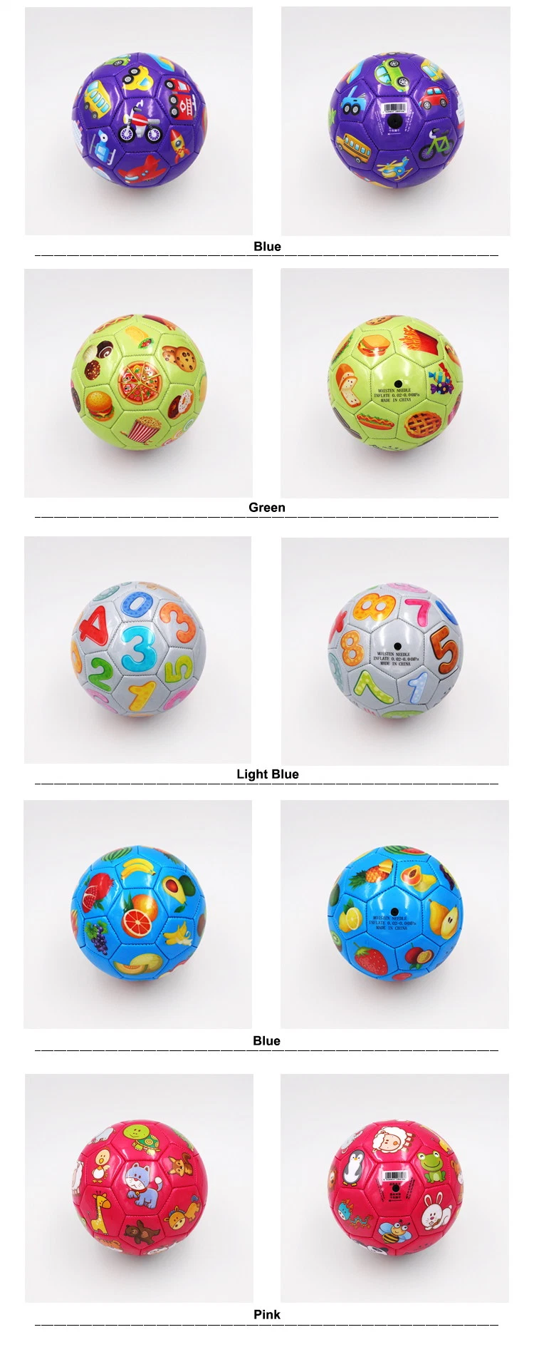 Eco-Friendly Materials Baby Small Toy Soccer Balls