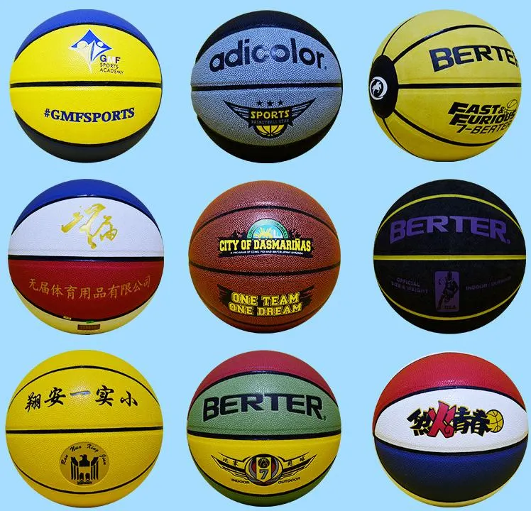 Hot Sell Custom Logo Size 5/7 Leather/PU Indoor/Outdoor Basketball