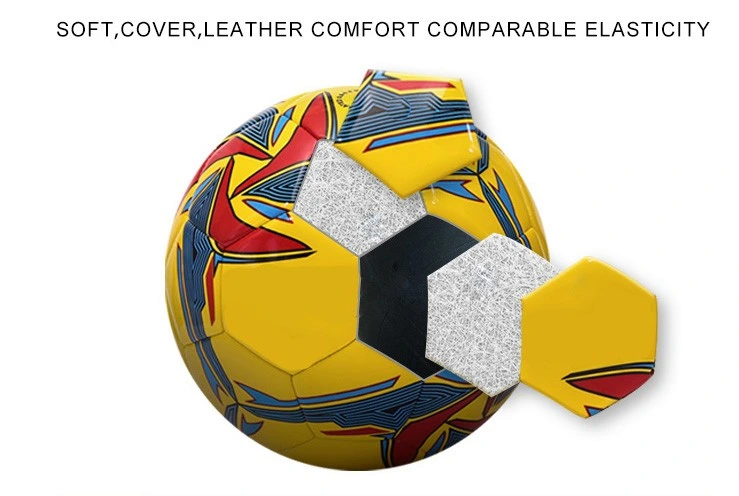 World Cup New Factory 4 Pillar Top Quality Promotion Color Custom Cheap Rubber Soccer Ball