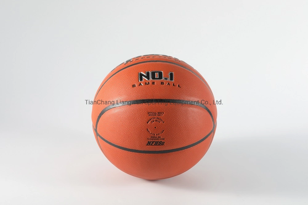 Logo Customized PU Leather Basketball Size 7