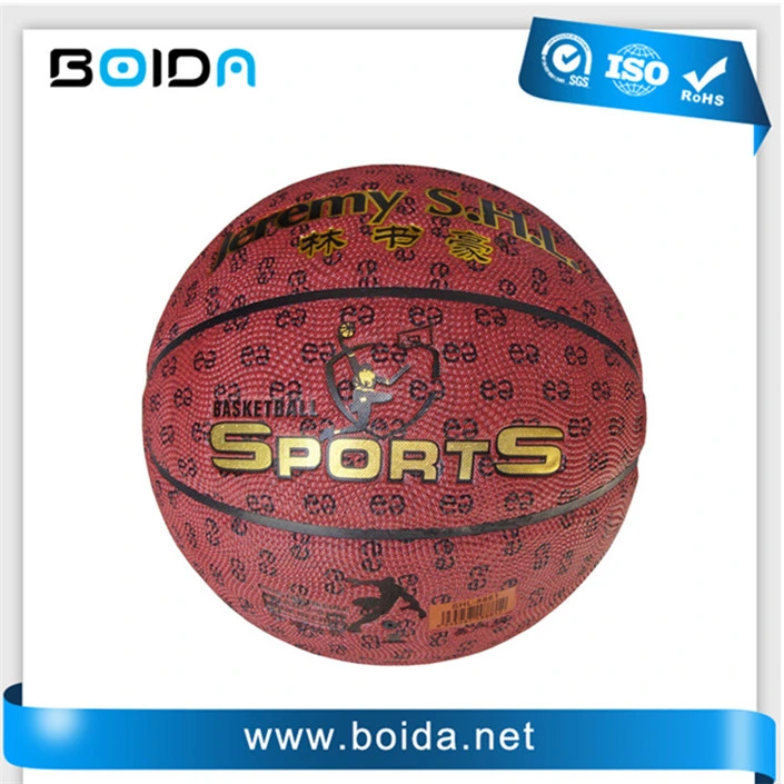 Promotional Waterproof PU PVC TPU Sport Rubber Basketball (B88810)