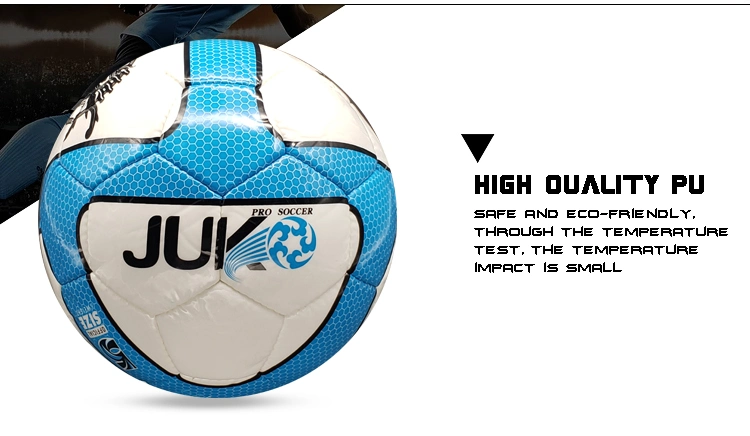 Bewe High Quality Colorful PU Hand Sewing Soccer Ball for Match
