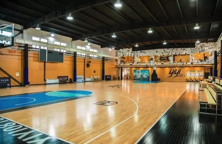 Professional Indoor Maple Basketball Courts Flooring Indoor Basketball Wooden Surface Maple Tiles Basketball Courts Floors Real Wood Look