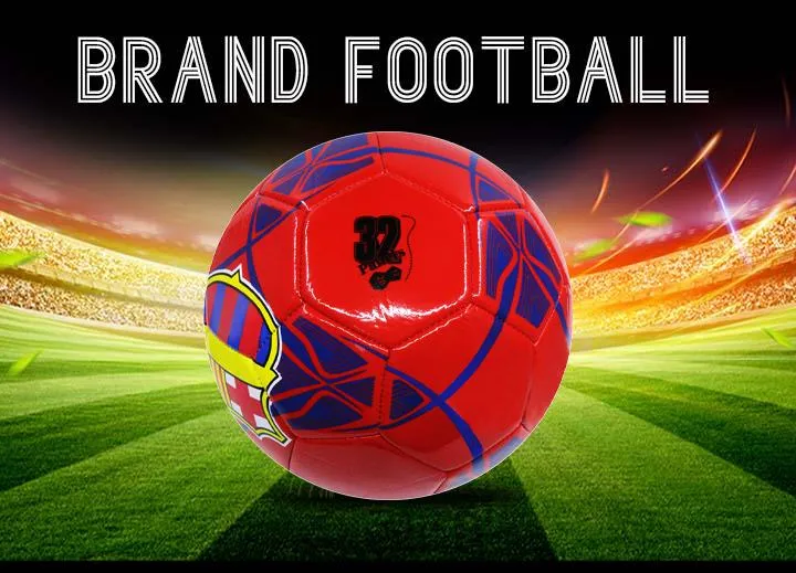 Size 3 4 5 Machine Stitched PVC Football Soccer Ball