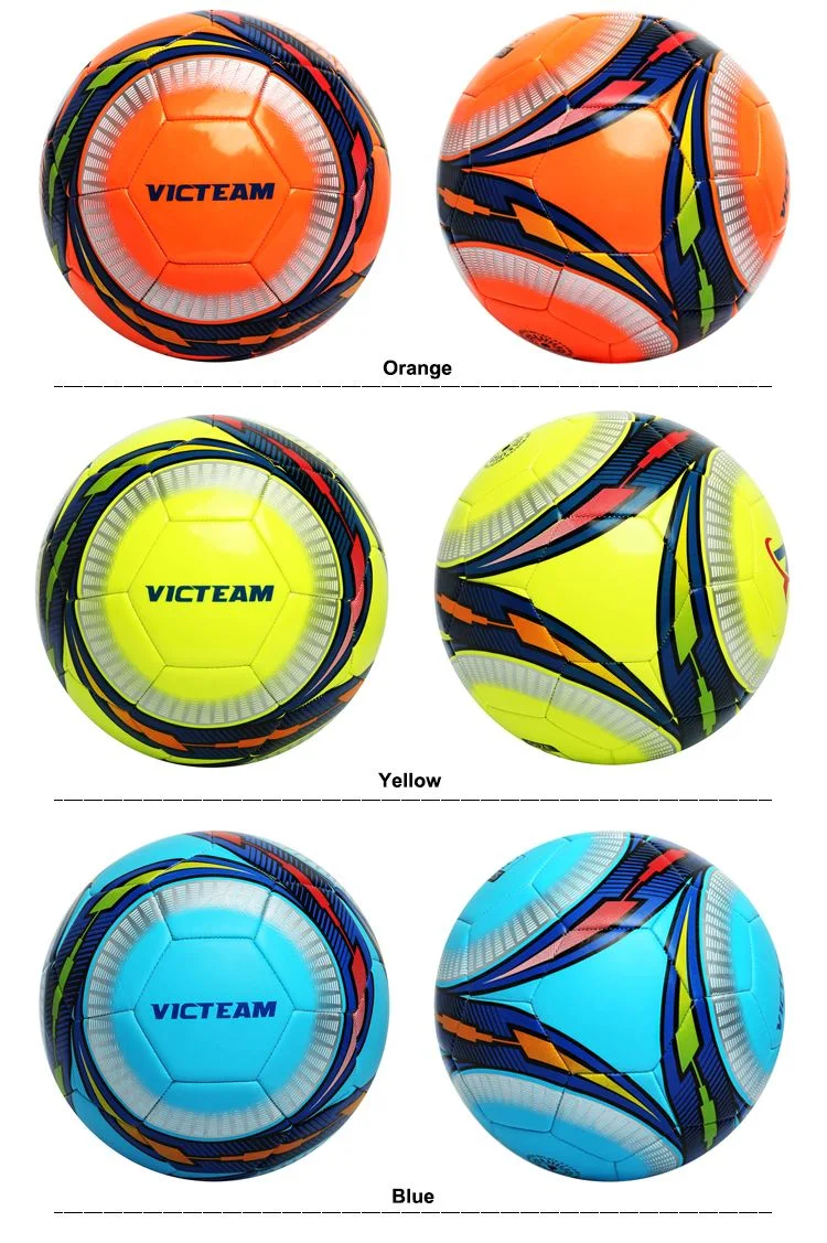 Free Sample Colorful Custom Printed Logo Football