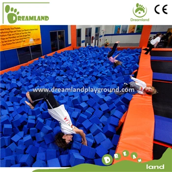 High Quality Funny Small Kids Durable Indoor Trampoline Park Dlj1517