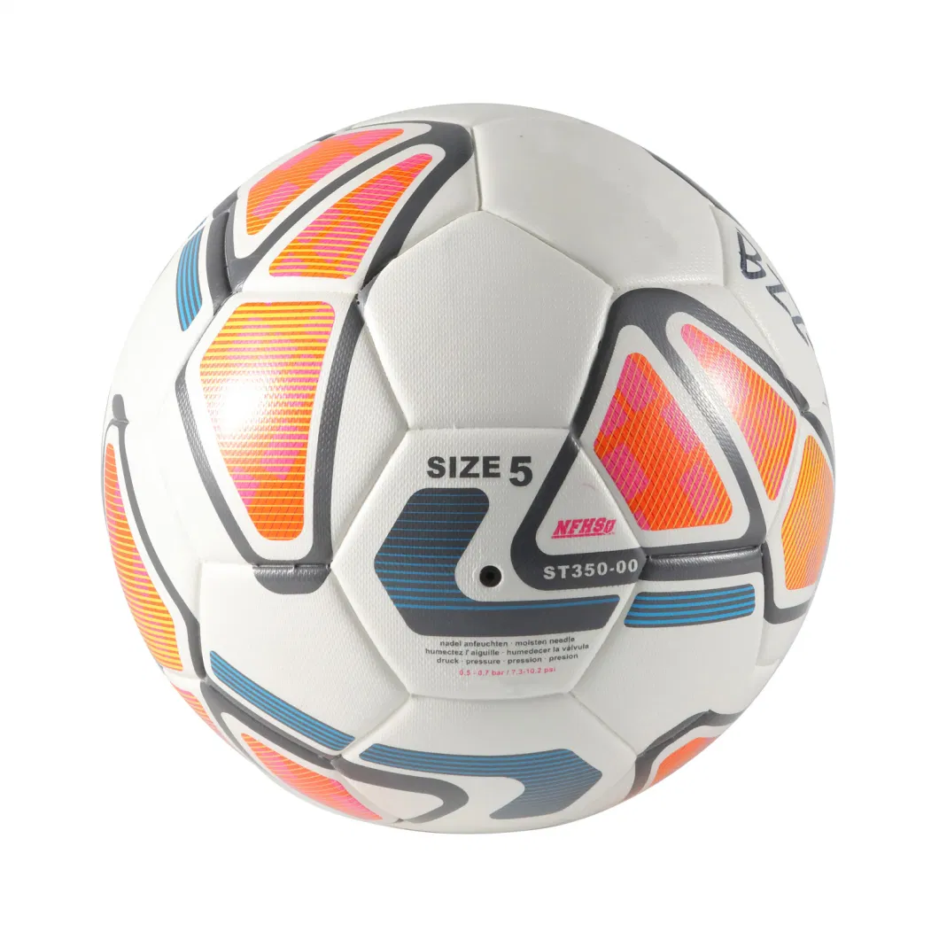 Wholesale Durable Football Soccer Ball with PU/PVC/TPU Coating