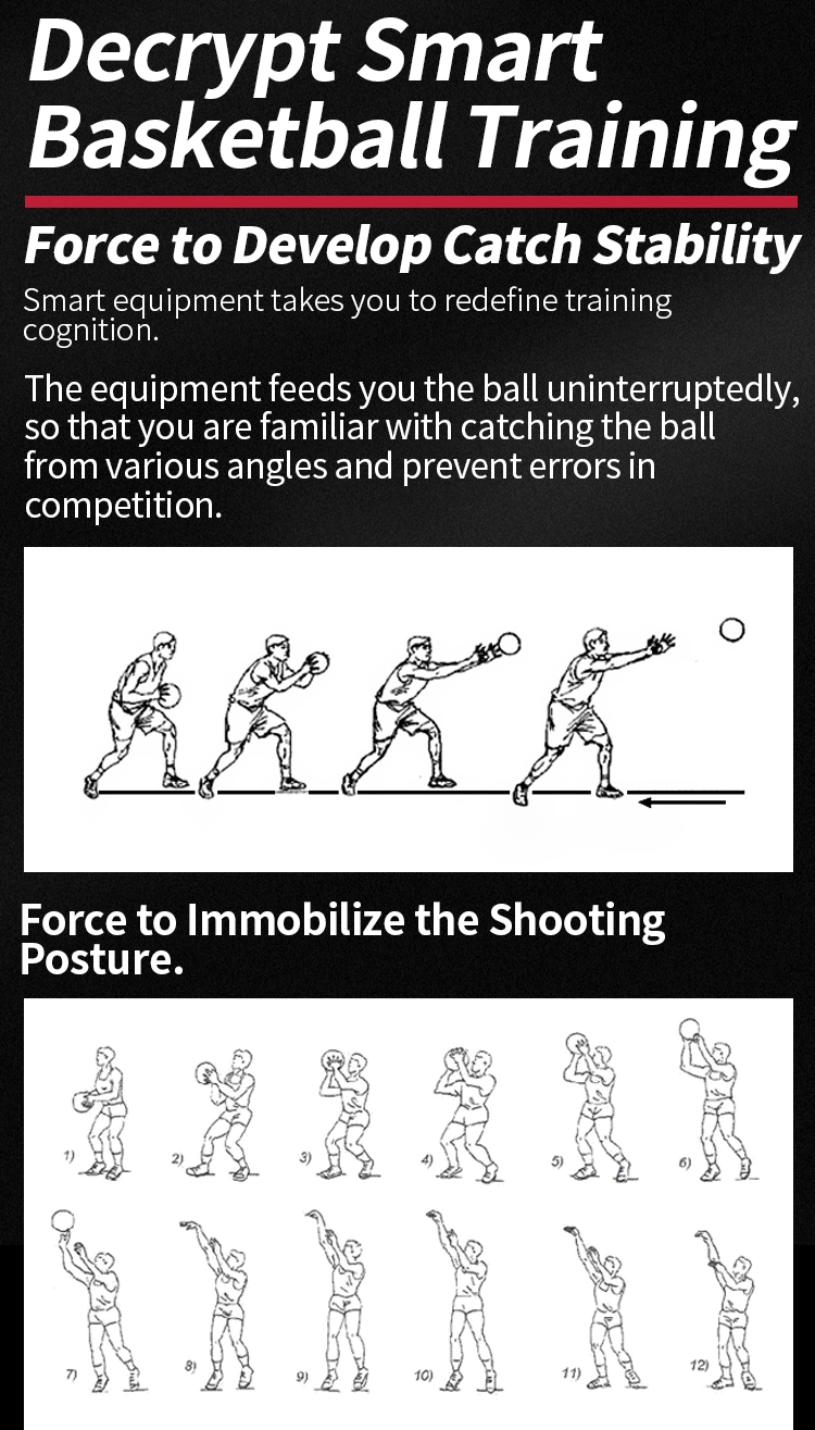 Factory Price Popular Style Siboasi Basketball Shooting Machine Ss-K6809p2 Using for Adults Training Skill