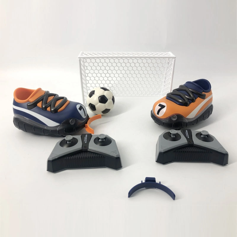 Souvenirs Qatar 2022 World Cup Gift 2.4G 2PCS Remote Control Soccer Shoe Cars Kids Cool Toys Kick Football RC Car