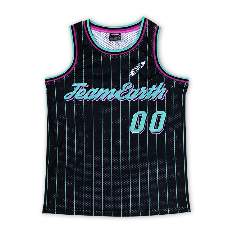 Youth Basketball Uniform Men&prime;s Custom Breathable Mesh Retro Basketball Jersey