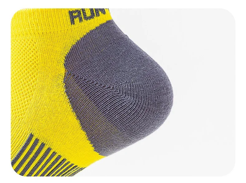 Men Running Shallow Mesh Breathable Sweat-Absorbing Fitness Boat Cotton Socks