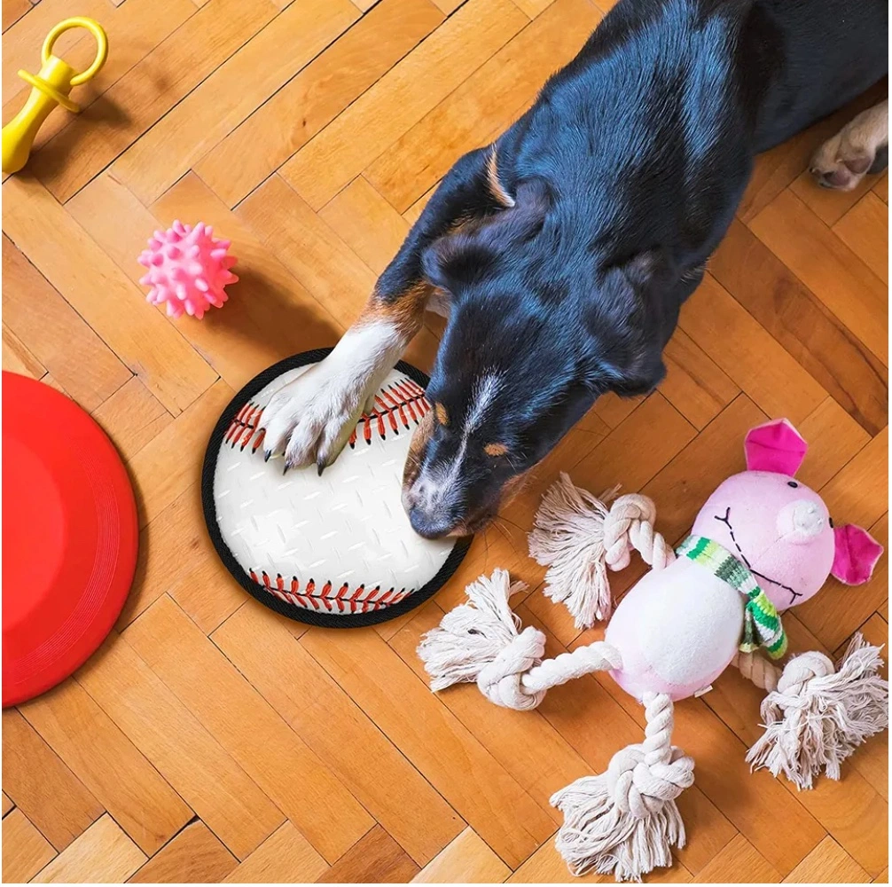 New Pet Supplies Rubber Tennis Football Basketball Dog Throwing Toys