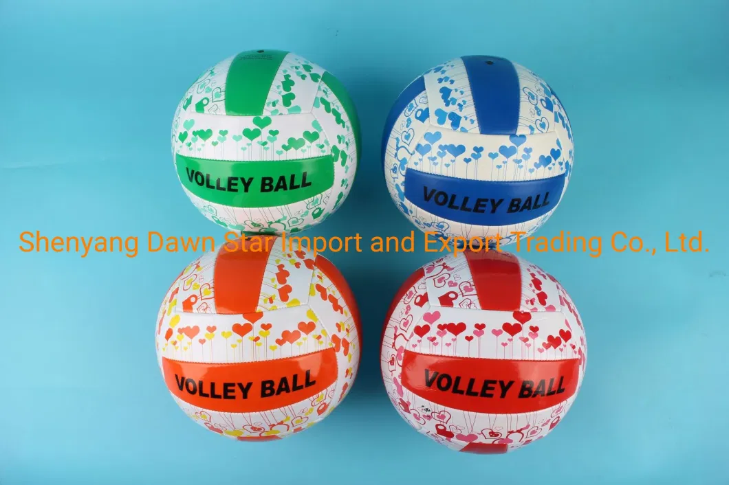 Adult Youth Soft Volleyball Indoor and Outdoor Machine Stitch Training PU Volleyball and Soccer Ball