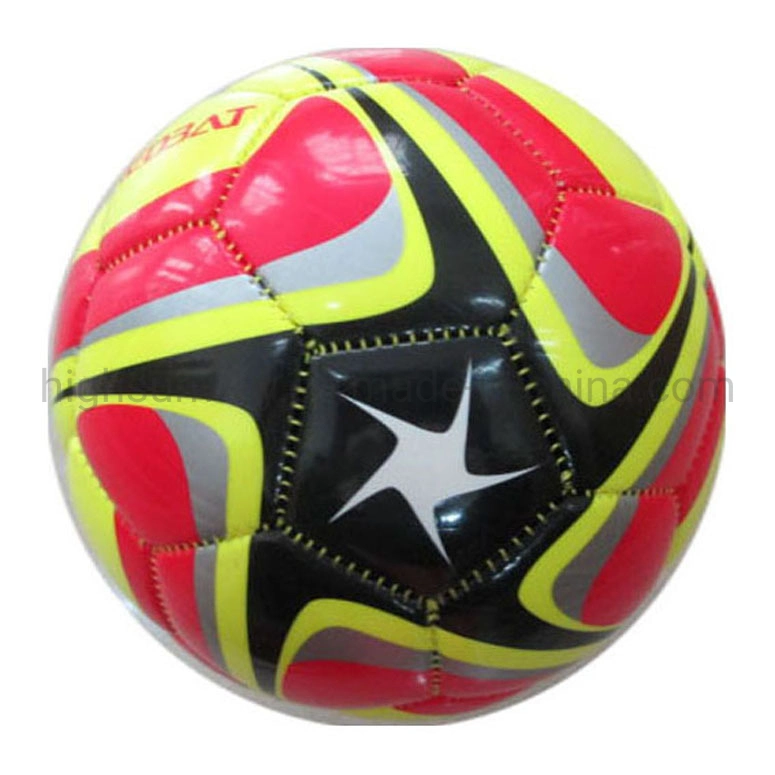 Custom Size 5, 4, 3 Training Portable and Roll Rubber /PU/TPU/PVC Soccer Foot Ball for Sale