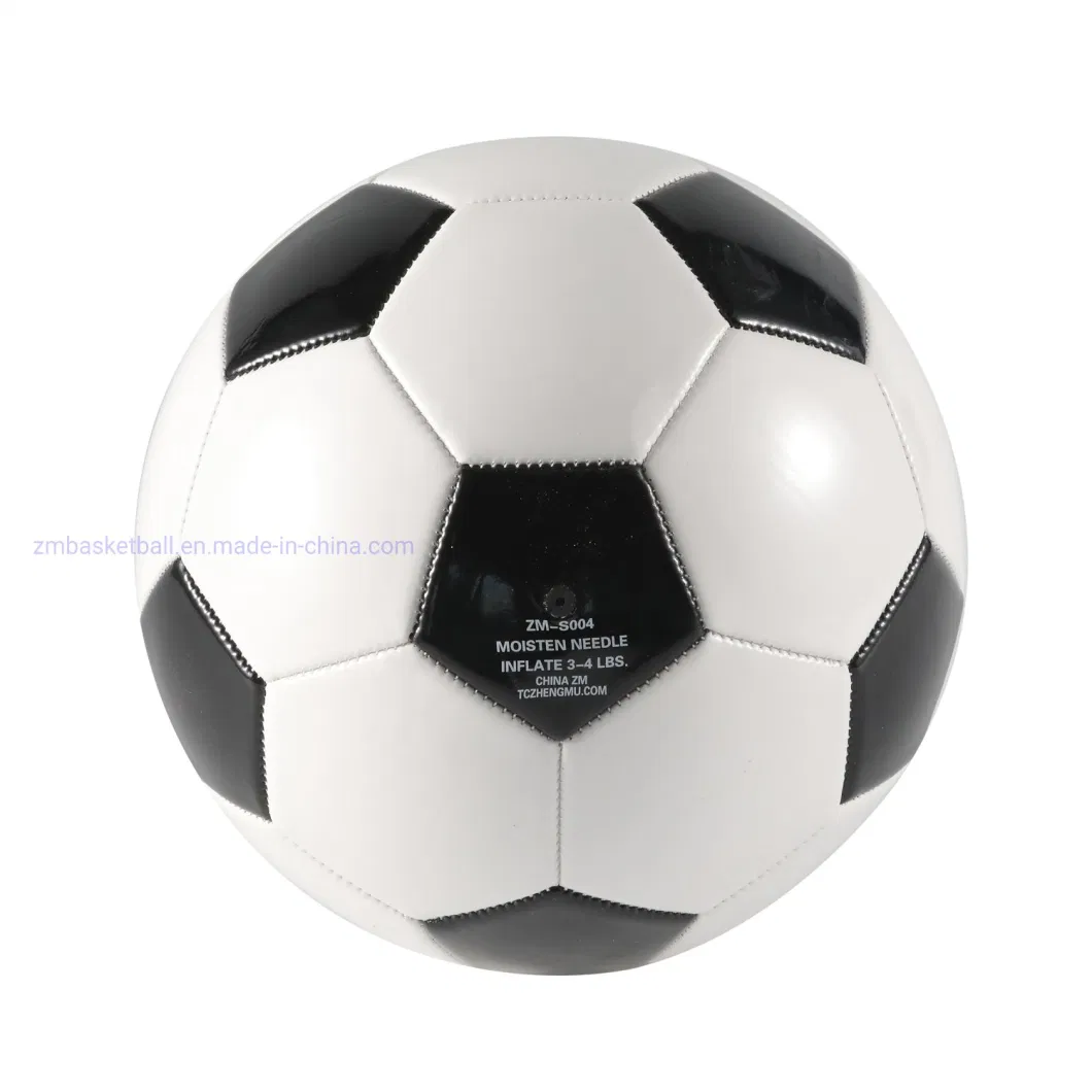 Professional Machine-Stitched Football&Soccer Ball with Custom Logo Synthetic Leather Cover