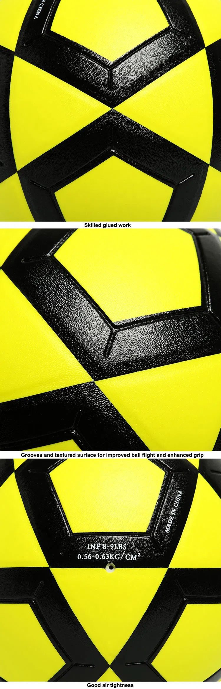 Butyl Bladder Synthetic Leather PU PVC Futsal Ball