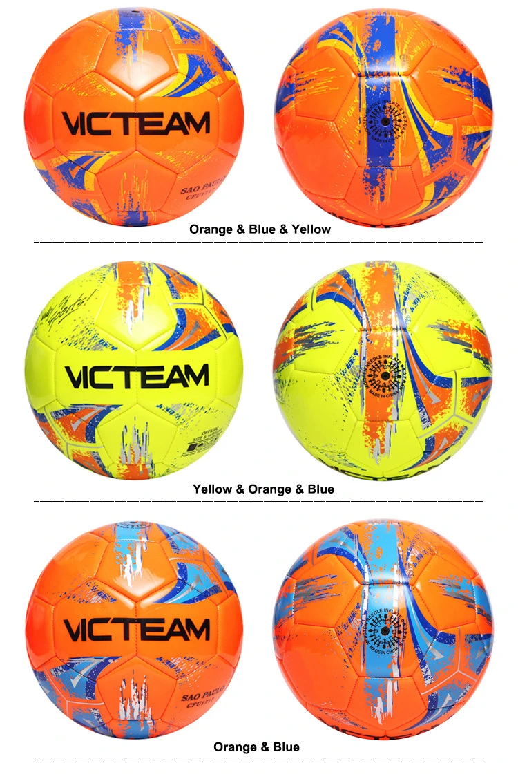 Design Your Own Colorful PVC Sponge Soccer Ball