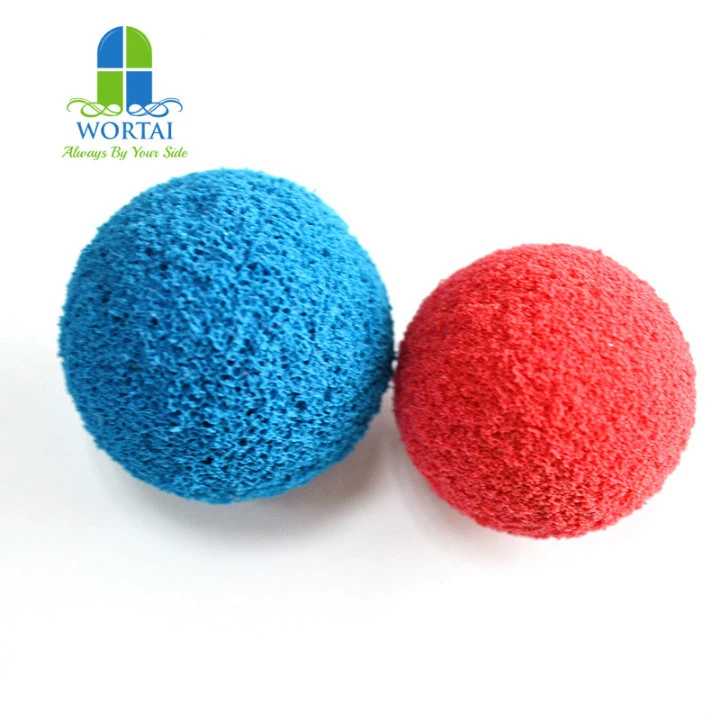 China Supply Concrete Pipe High Pressure Rubber Sponge Cleaning Ball