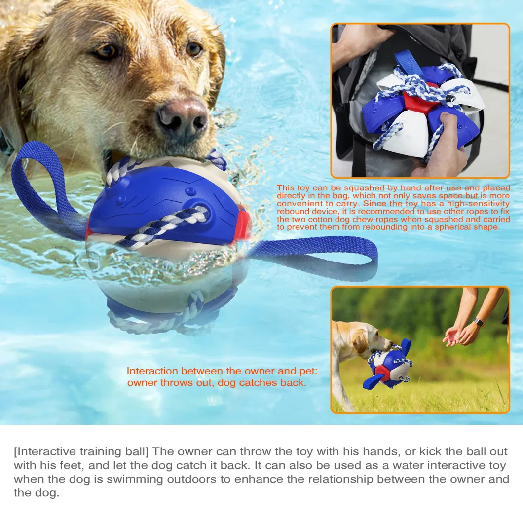 Automatic Puppy Pet Hearding Launcher Dog Soccer Ball Thrower