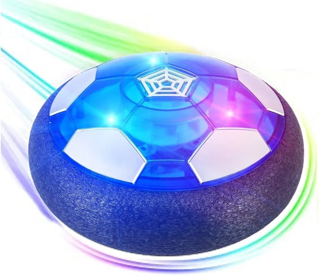 Big Size Kids Plastic Air Power Interactive Disk Floating Football Toy Hover Soccer Ball
