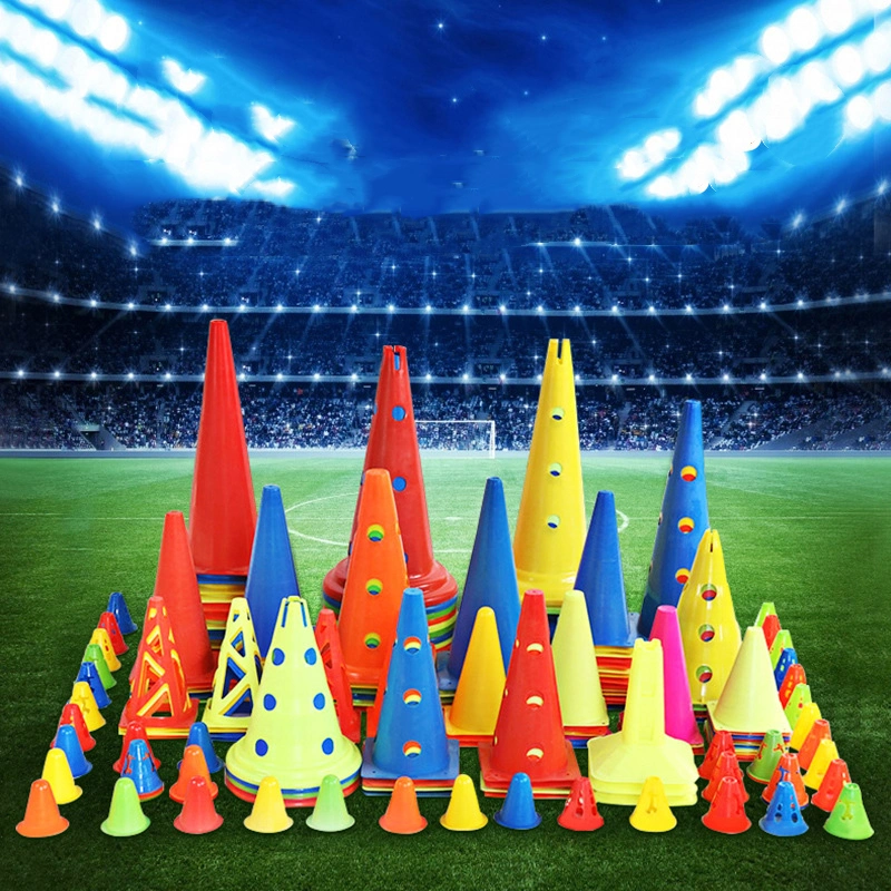 Football Training Mini Cones Set with Number, 6PCS