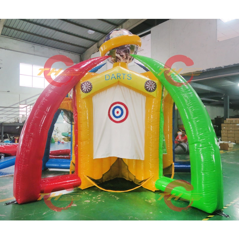 Durable 5 in 1 Inflatable Carnival Game Inflatable Soccer Carnival