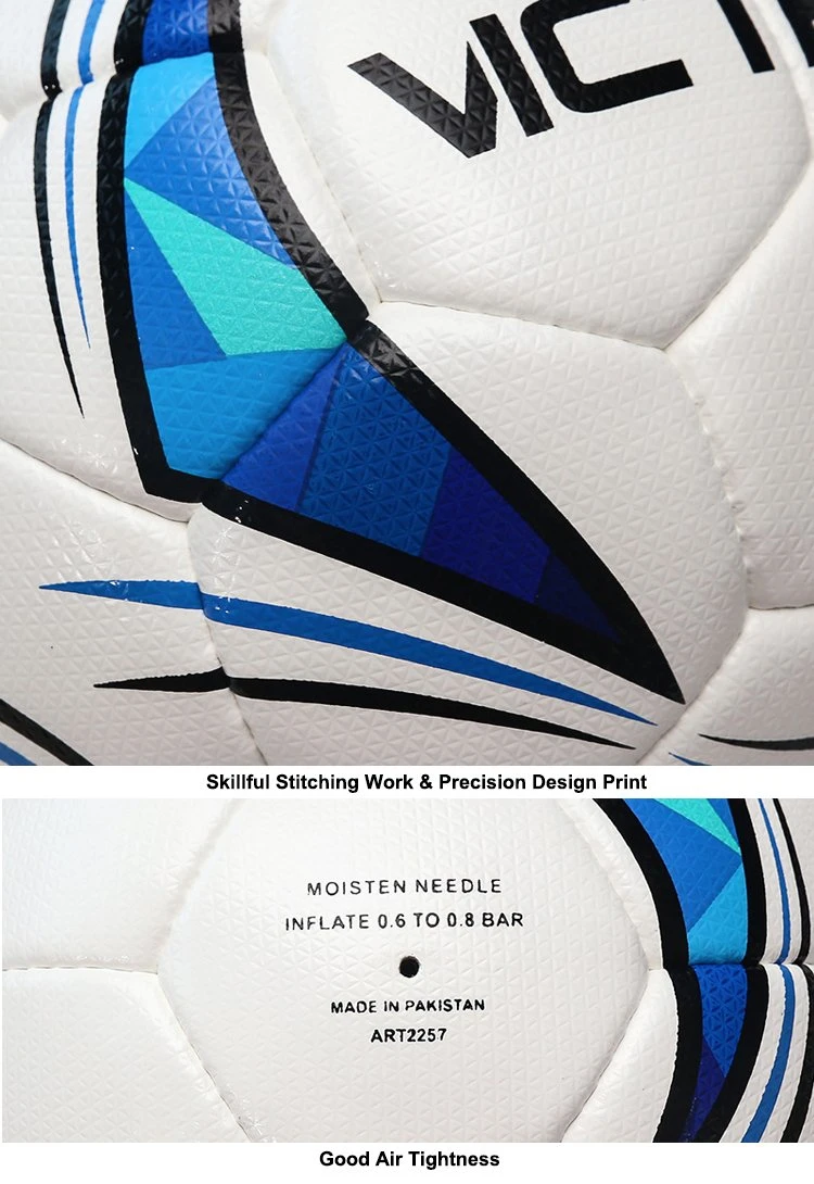 Wear Resistant Normal Size Hand-Sewn Soccer Ball