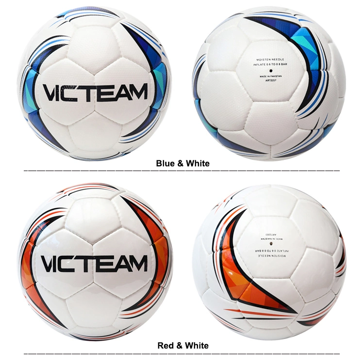 Wear Resistant Normal Size Hand-Sewn Soccer Ball