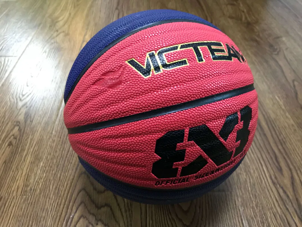 High Quality Size 6 Indoor Match 3X3 Basketball Ball