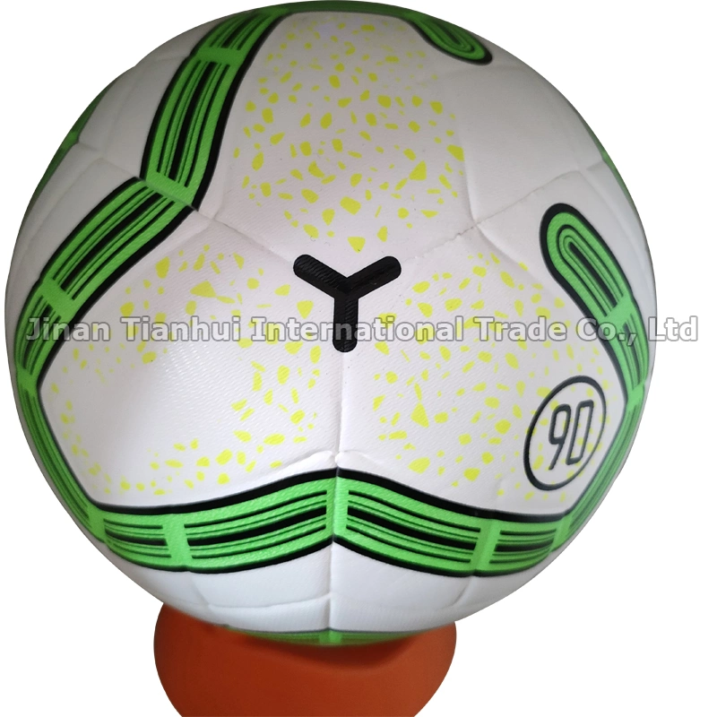 Match League Training Size 5 Custom TPU Leather Thermal Bonding Football Ball Soccer Ball