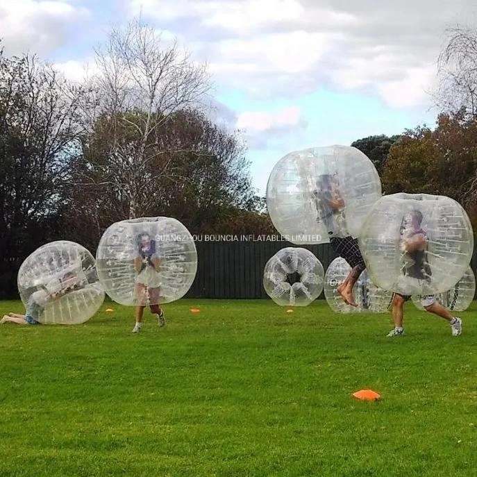 Bubble Football TPU Inflatable Body Bumper Ball for Kids / Inflatable Human Bubble Soccer Ball