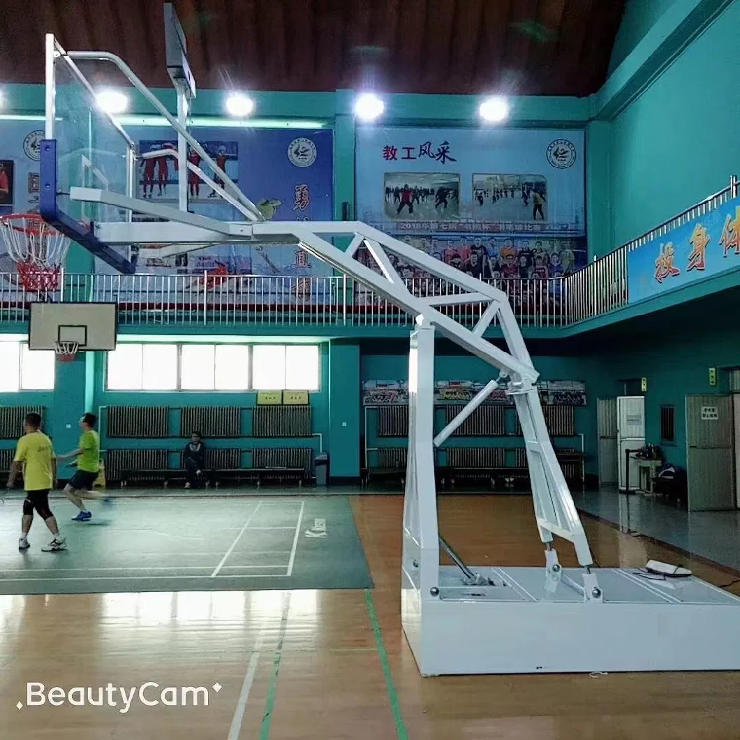 Shandong Outdoor Adjustable Basketball Hoop Stands with Backboard