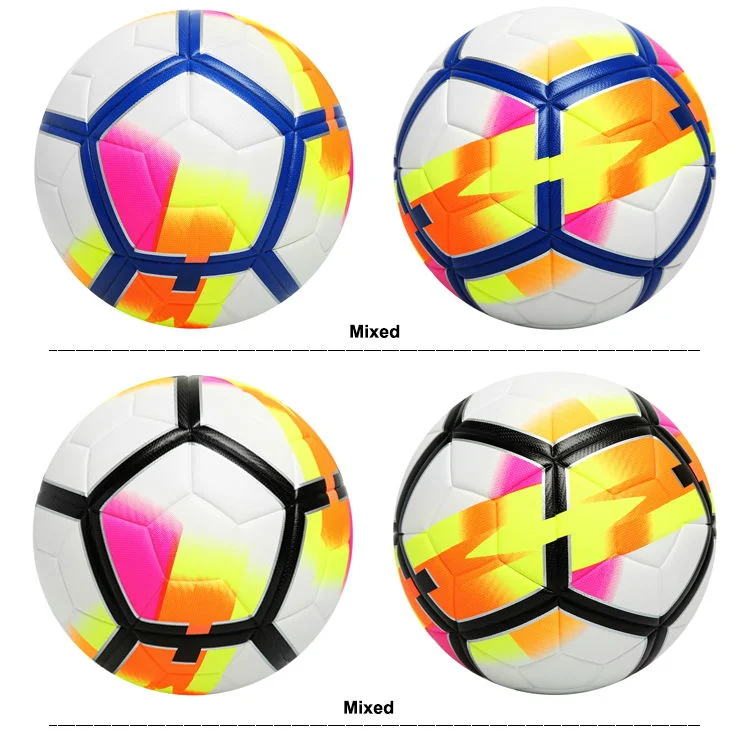 Match Quality Custom Design PU Leather Soccer Ball
