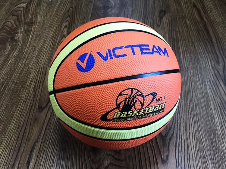 Cheap Custom Logo Size 5 6 7 Rubber Basketball Ball