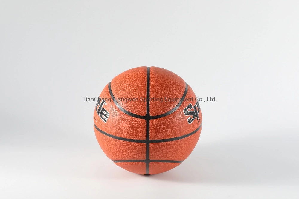 Logo Customized PU Leather Basketball Size 7