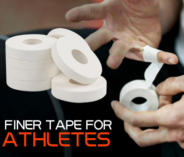 White Finger Sports Tape for Trainers Boxing Football Climbing