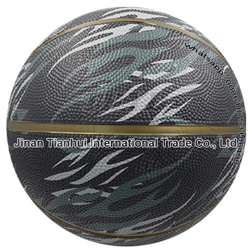 Hot Sale Customize Design Size 3 4 5 6 7 Rubber Basketball